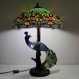 Stolní lampa z barevného...