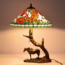 Stolní lampa z barevného...