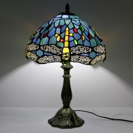 12palcová lampa Tiffany z...