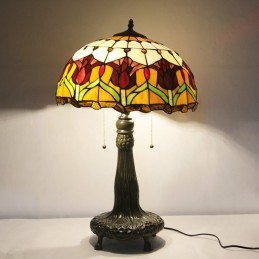 16palcová Tiffany lampa...