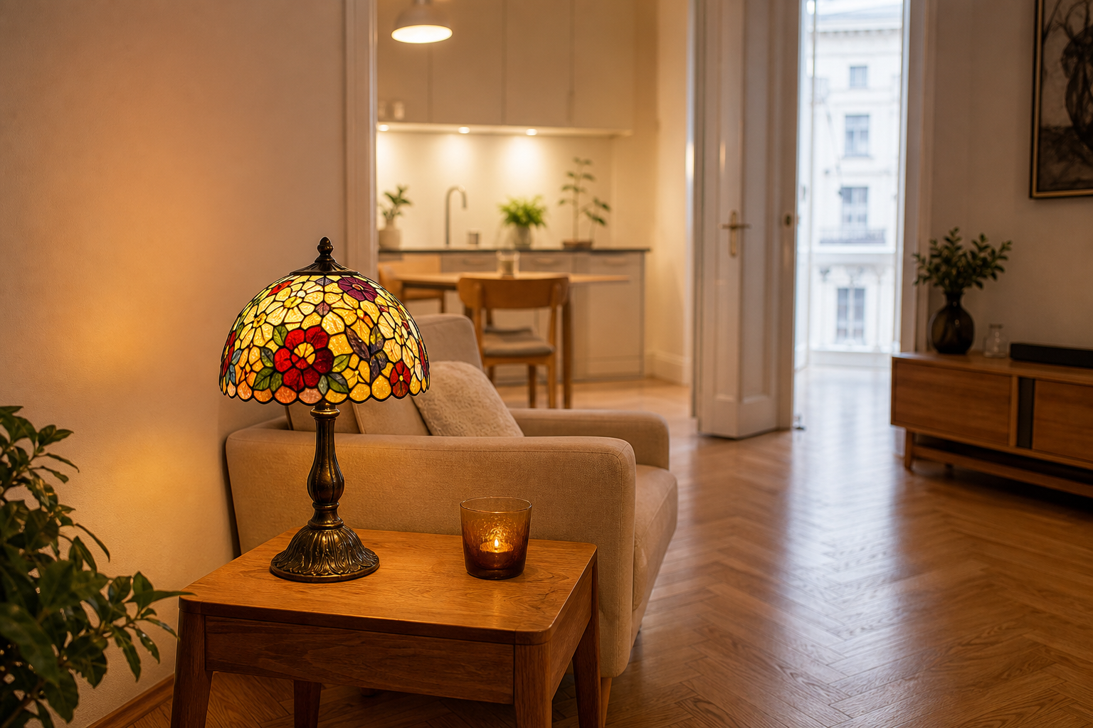 Stolní lampa Tiffany: malý klenot, který promění český interiér